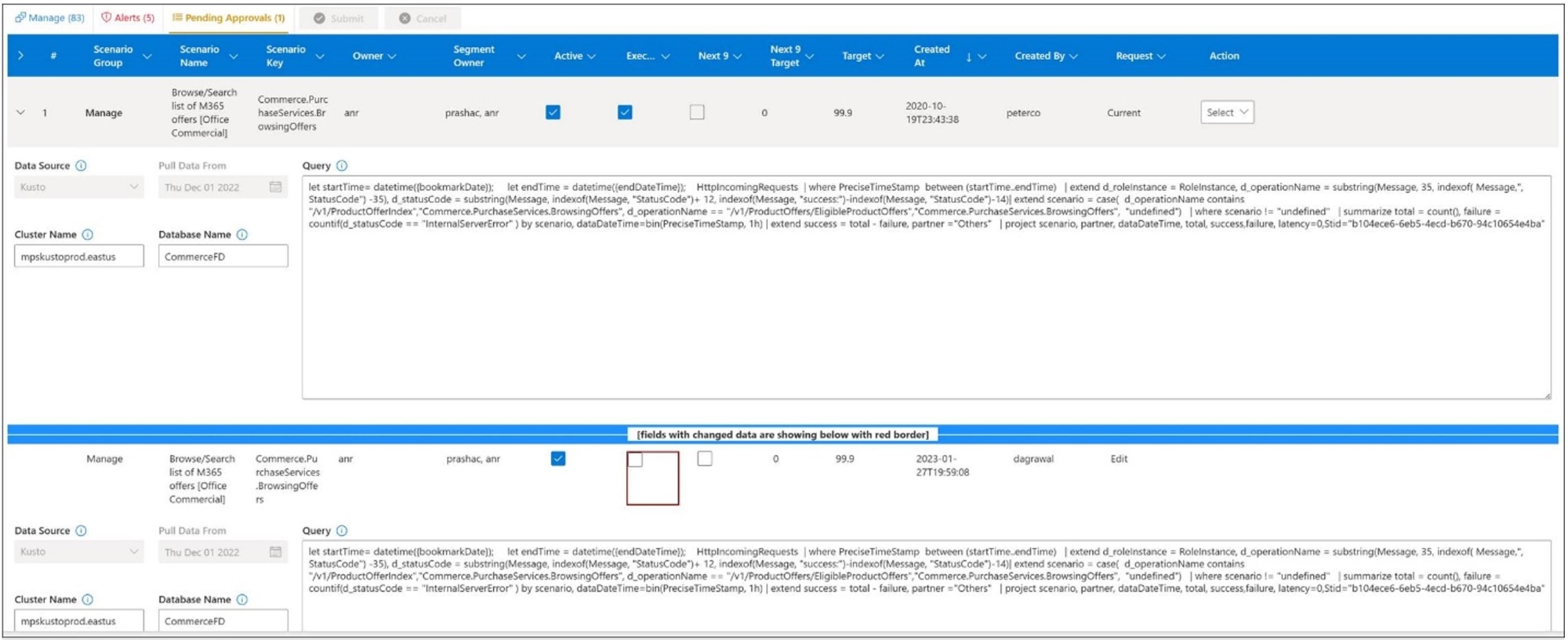 Showing pending approval screen